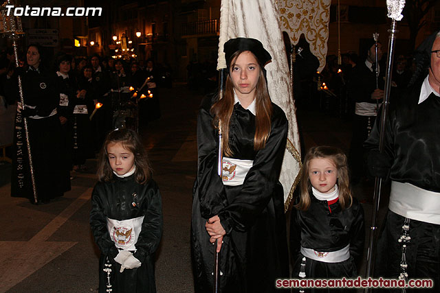 Procesin del Santo Entierro - Viernes Santo 2010 - Reportaje II (Recogida) - 771