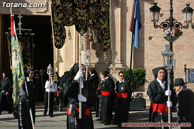 Procesin Viernes Santo maana 2010 - Reportaje I (Salida y recogida I) - 36