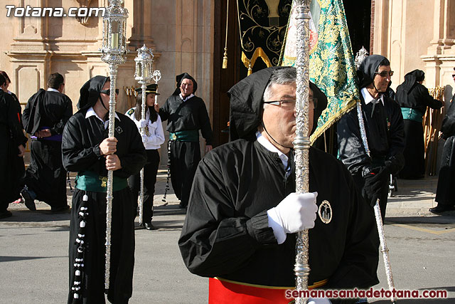 Procesin Viernes Santo maana 2010 - Reportaje I (Salida y recogida I) - 37