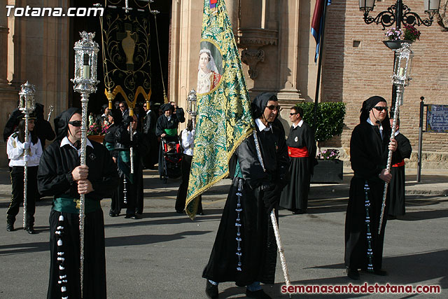 Procesin Viernes Santo maana 2010 - Reportaje I (Salida y recogida I) - 39