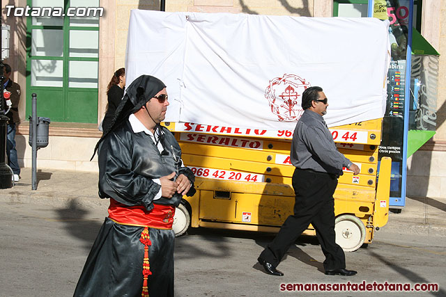 Procesin Viernes Santo maana 2010 - Reportaje I (Salida y recogida I) - 42