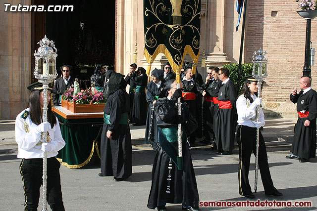 Procesin Viernes Santo maana 2010 - Reportaje I (Salida y recogida I) - 43