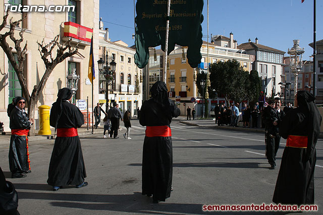 Procesin Viernes Santo maana 2010 - Reportaje I (Salida y recogida I) - 44