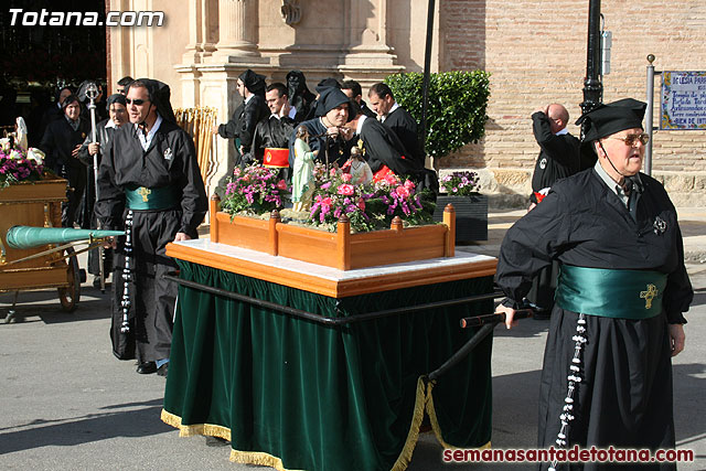 Procesin Viernes Santo maana 2010 - Reportaje I (Salida y recogida I) - 45