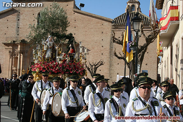 Procesin Viernes Santo maana 2010 - Reportaje I (Salida y recogida I) - 57