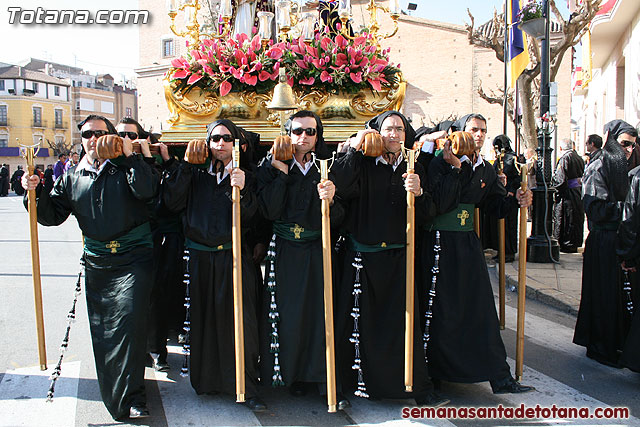 Procesin Viernes Santo maana 2010 - Reportaje I (Salida y recogida I) - 63