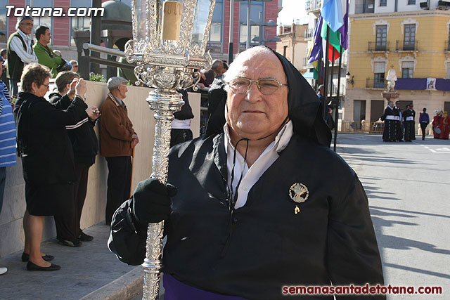 Procesin Viernes Santo maana 2010 - Reportaje I (Salida y recogida I) - 77