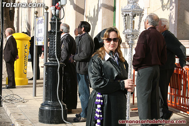 Procesin Viernes Santo maana 2010 - Reportaje I (Salida y recogida I) - 79