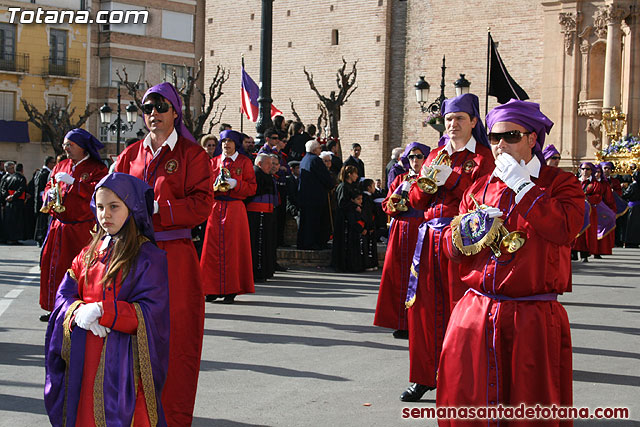 Procesin Viernes Santo maana 2010 - Reportaje I (Salida y recogida I) - 81