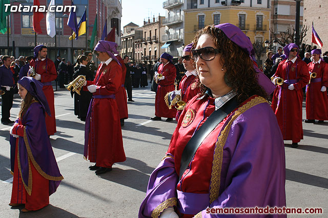 Procesin Viernes Santo maana 2010 - Reportaje I (Salida y recogida I) - 82