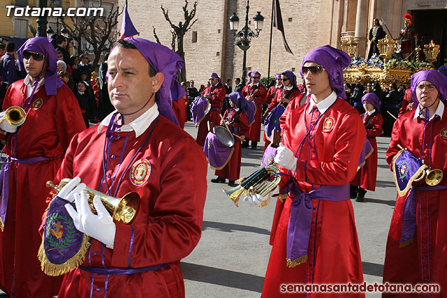 Procesin Viernes Santo maana 2010 - Reportaje I (Salida y recogida I) - 84