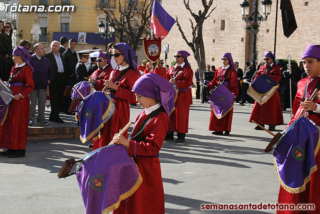 Procesin Viernes Santo maana 2010 - Reportaje I (Salida y recogida I) - 87