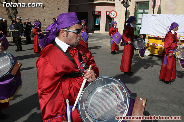 Procesin Viernes Santo maana 2010 - Reportaje I (Salida y recogida I) - 89