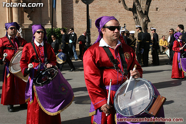 Procesin Viernes Santo maana 2010 - Reportaje I (Salida y recogida I) - 90