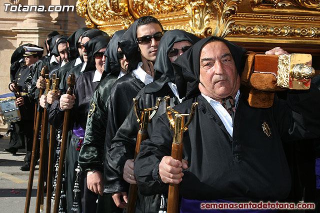 Procesin Viernes Santo maana 2010 - Reportaje I (Salida y recogida I) - 93