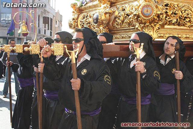 Procesin Viernes Santo maana 2010 - Reportaje I (Salida y recogida I) - 103