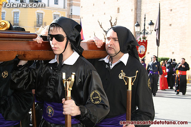 Procesin Viernes Santo maana 2010 - Reportaje I (Salida y recogida I) - 109