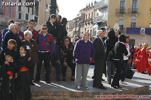 Procesin Viernes Santo maana 2010 - Reportaje I (Salida y recogida I) - 112