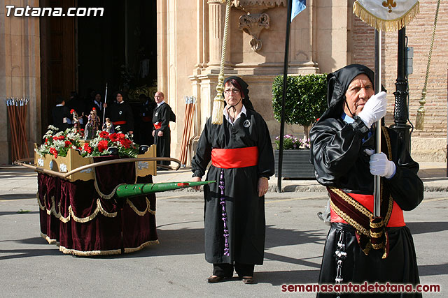 Procesin Viernes Santo maana 2010 - Reportaje I (Salida y recogida I) - 116