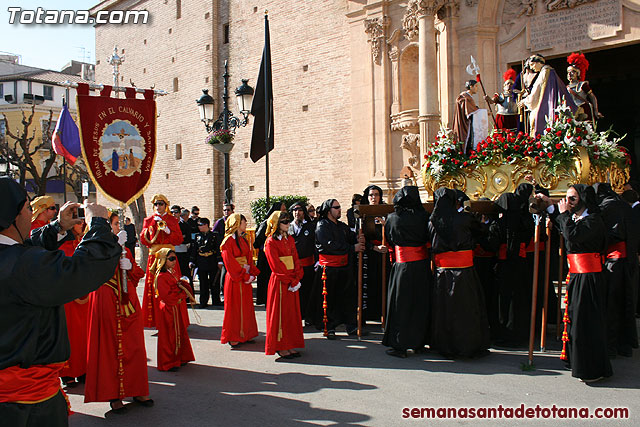 Procesin Viernes Santo maana 2010 - Reportaje I (Salida y recogida I) - 121