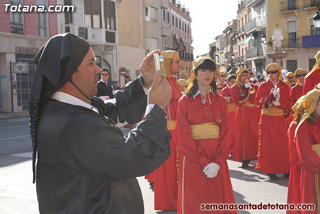 Procesin Viernes Santo maana 2010 - Reportaje I (Salida y recogida I) - 122