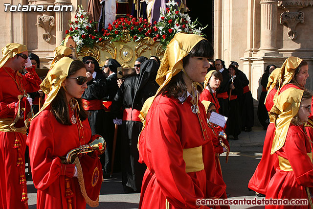 Procesin Viernes Santo maana 2010 - Reportaje I (Salida y recogida I) - 128