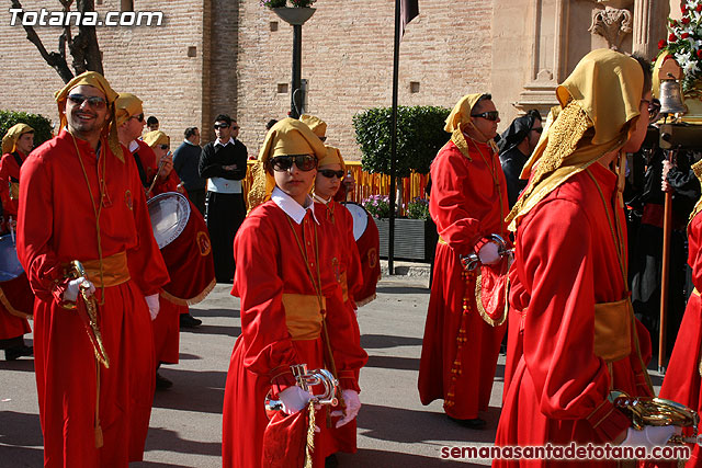 Procesin Viernes Santo maana 2010 - Reportaje I (Salida y recogida I) - 129