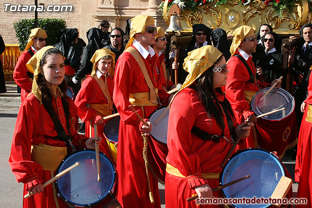 Procesin Viernes Santo maana 2010 - Reportaje I (Salida y recogida I) - 133