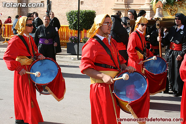 Procesin Viernes Santo maana 2010 - Reportaje I (Salida y recogida I) - 134