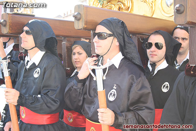 Procesin Viernes Santo maana 2010 - Reportaje I (Salida y recogida I) - 139