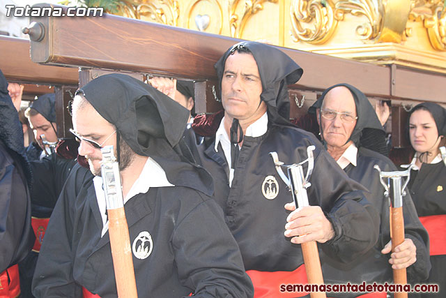 Procesin Viernes Santo maana 2010 - Reportaje I (Salida y recogida I) - 140