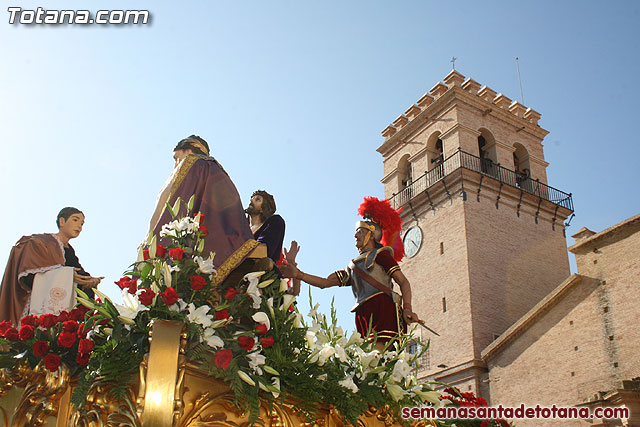 Procesin Viernes Santo maana 2010 - Reportaje I (Salida y recogida I) - 142