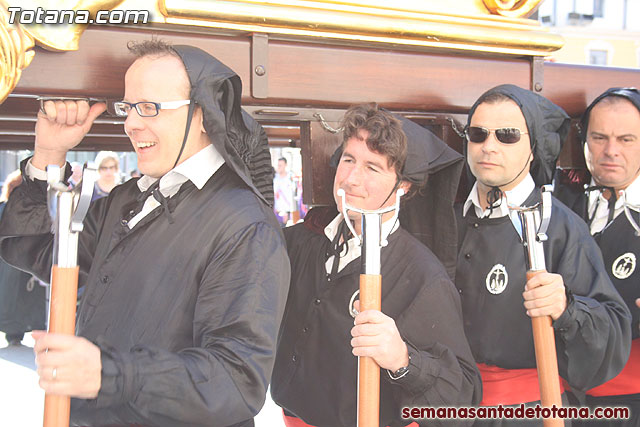 Procesin Viernes Santo maana 2010 - Reportaje I (Salida y recogida I) - 144