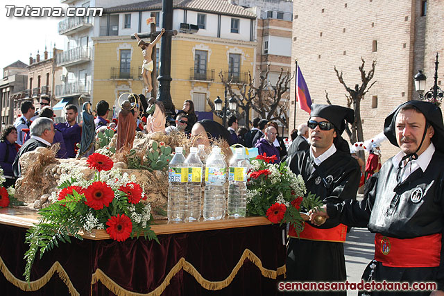 Procesin Viernes Santo maana 2010 - Reportaje I (Salida y recogida I) - 147