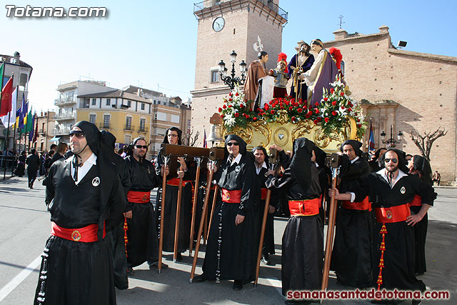 Procesin Viernes Santo maana 2010 - Reportaje I (Salida y recogida I) - 153