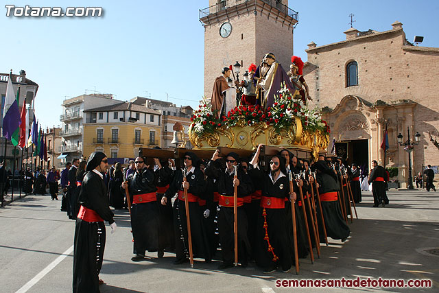 Procesin Viernes Santo maana 2010 - Reportaje I (Salida y recogida I) - 155