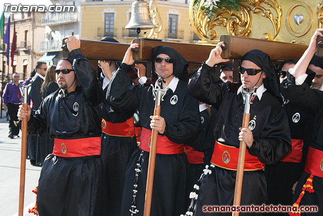 Procesin Viernes Santo maana 2010 - Reportaje I (Salida y recogida I) - 156