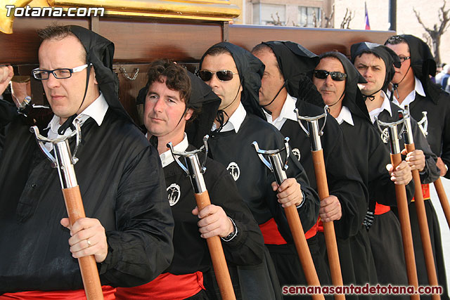 Procesin Viernes Santo maana 2010 - Reportaje I (Salida y recogida I) - 160