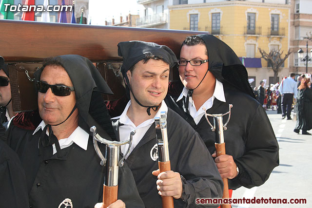 Procesin Viernes Santo maana 2010 - Reportaje I (Salida y recogida I) - 164