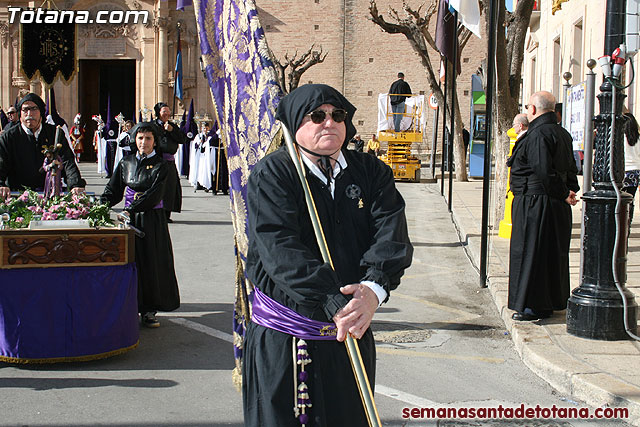 Procesin Viernes Santo maana 2010 - Reportaje I (Salida y recogida I) - 173