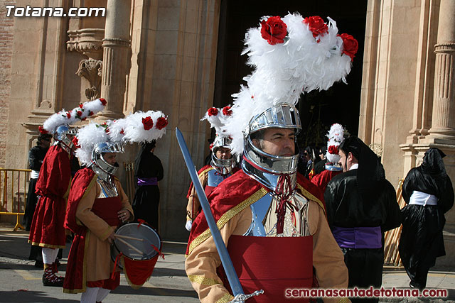 Procesin Viernes Santo maana 2010 - Reportaje I (Salida y recogida I) - 181