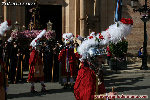 Procesin Viernes Santo maana 2010 - Reportaje I (Salida y recogida I) - 186