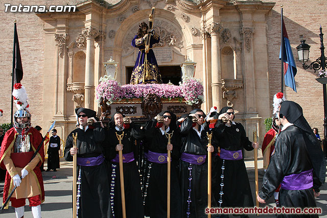 Procesin Viernes Santo maana 2010 - Reportaje I (Salida y recogida I) - 191