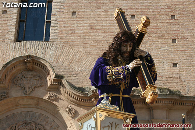 Procesin Viernes Santo maana 2010 - Reportaje I (Salida y recogida I) - 194