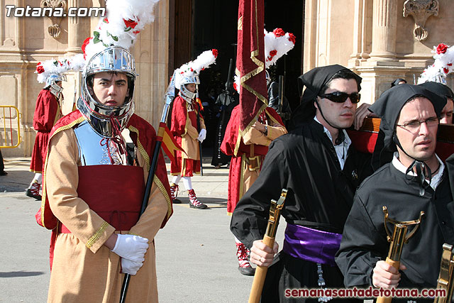 Procesin Viernes Santo maana 2010 - Reportaje I (Salida y recogida I) - 198