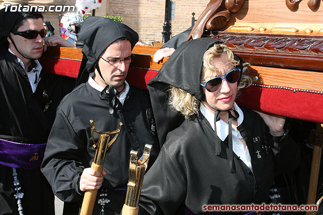 Procesin Viernes Santo maana 2010 - Reportaje I (Salida y recogida I) - 199