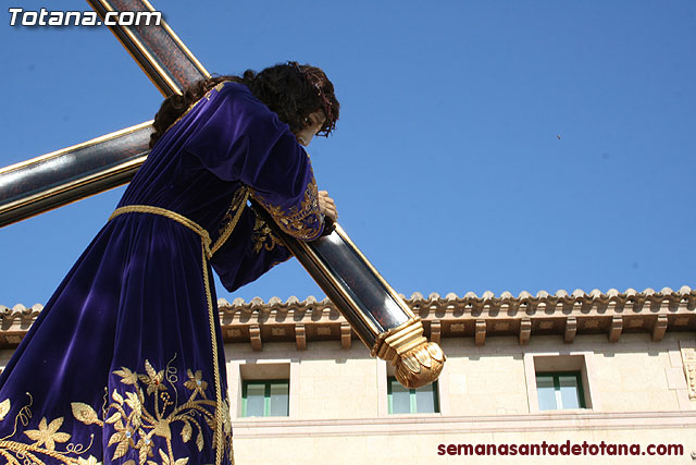 Procesin Viernes Santo maana 2010 - Reportaje I (Salida y recogida I) - 200