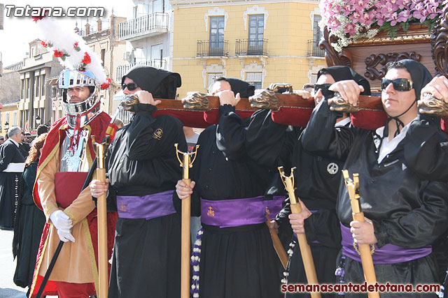 Procesin Viernes Santo maana 2010 - Reportaje I (Salida y recogida I) - 202