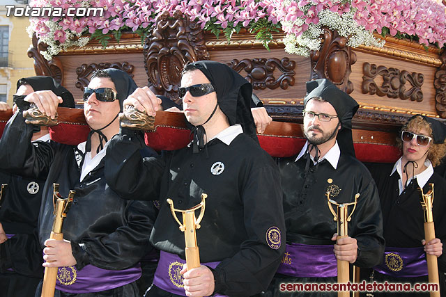Procesin Viernes Santo maana 2010 - Reportaje I (Salida y recogida I) - 203