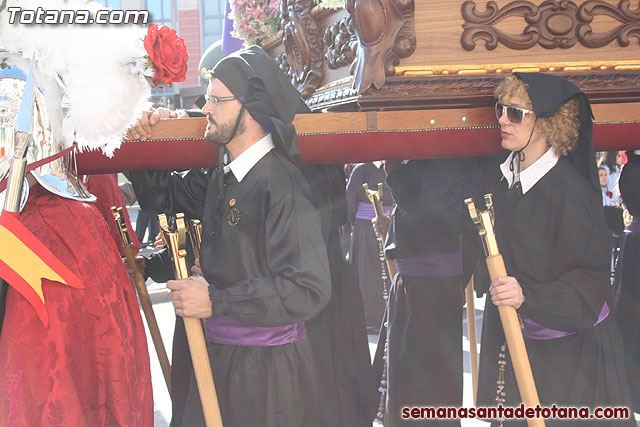 Procesin Viernes Santo maana 2010 - Reportaje I (Salida y recogida I) - 208